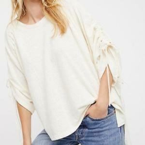 NWT Free People pullover size small fits like XL